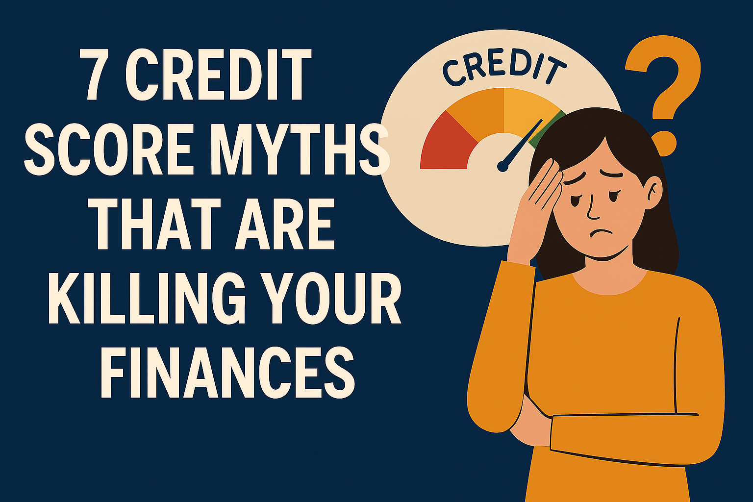 7 Credit Score Myths That Are Killing Your Finances
