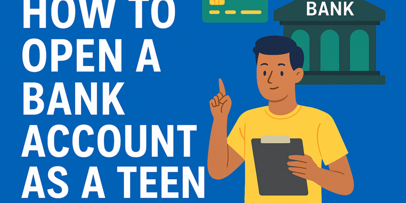 Ultimate  Guide: 10 Tips on How to Open A Bank Account as a Teen
