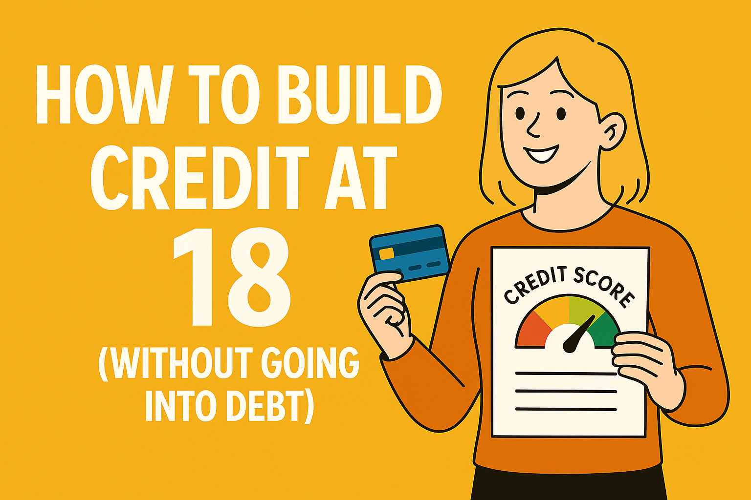 How to Build Credit at 18 (Without Going into Debt)
