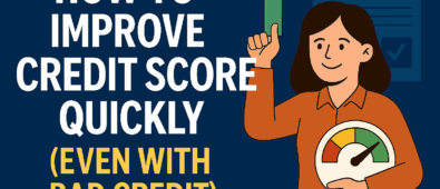 How to Improve Credit Score Quickly, even with Bad Credit