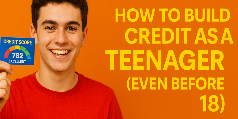 How to Build Credit as a Teenager (Even Before 18)