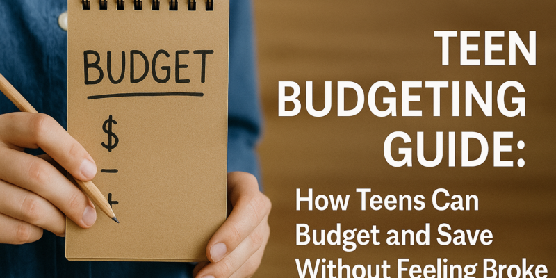 Teen Budgeting Guide: How Teens Can Budget and Save Without Feeling Broke
